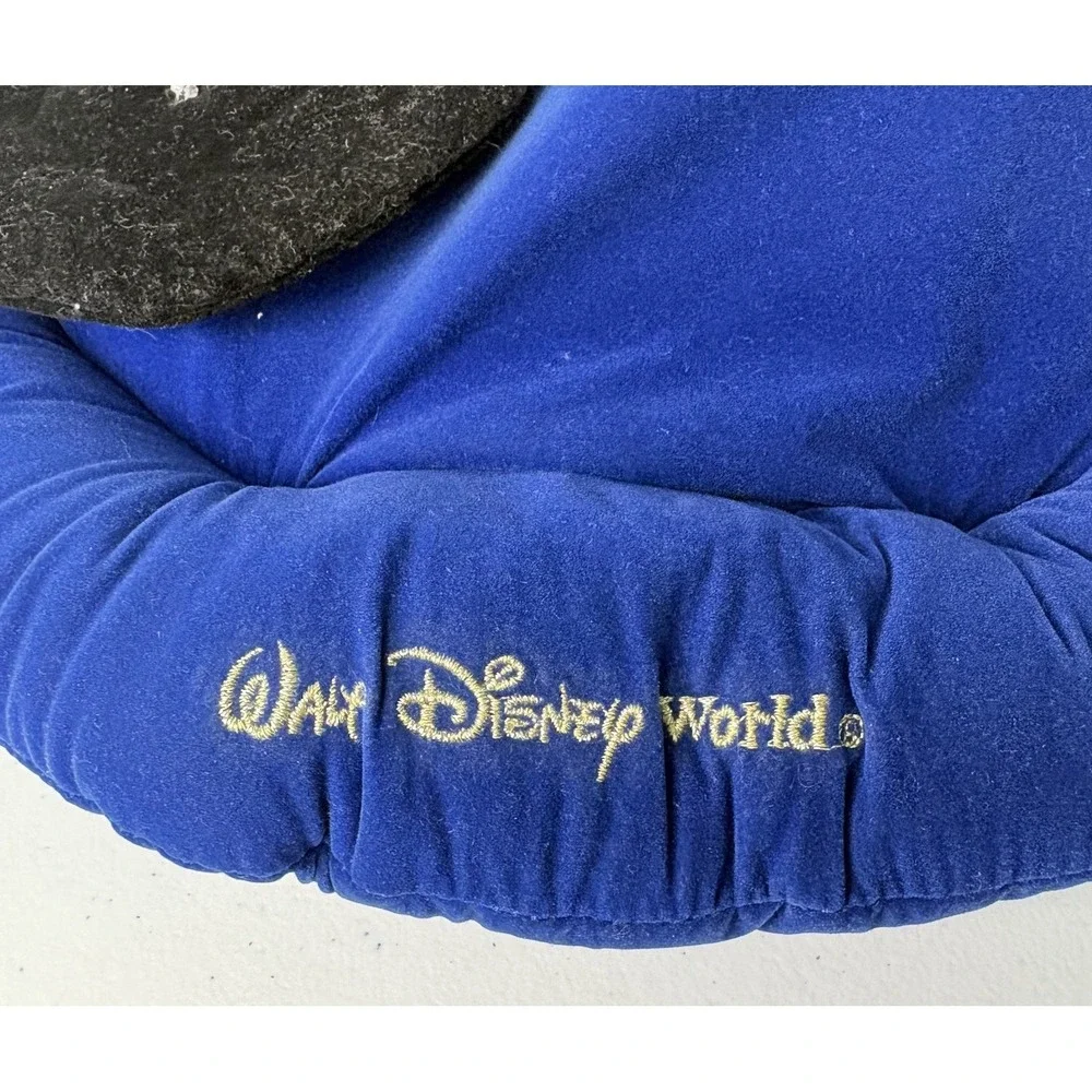 Walt Disney World Fantasia Blue & Gold Flashing Light Sorcerer Wizard Hat